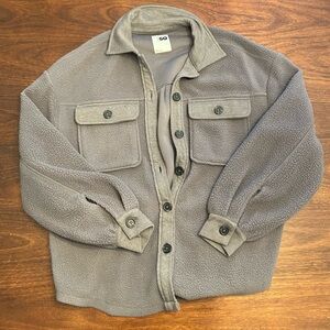 SO Charcoal Fleece Jacket